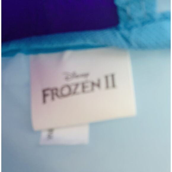 Frozen Backpack Fast Forward Large Blue Purple Glitter Lunch Bag Disney Elsa - Picture 8 of 12